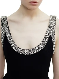 Manu Embellished Bodycon Gown