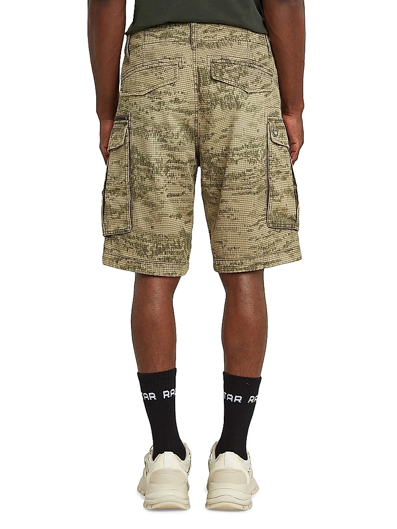Rovic Camo Cargo Shorts