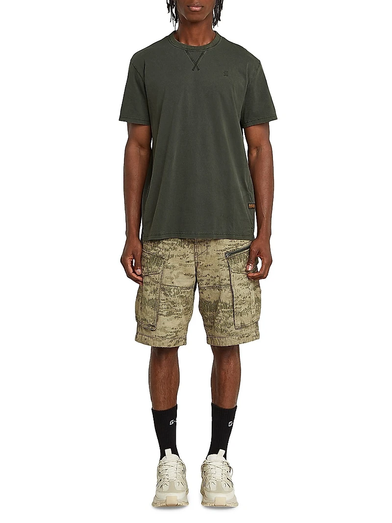 Rovic Camo Cargo Shorts