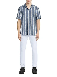 3301 White Stretch Skinny Jeans