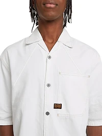 Track Relaxed Short-Sleeve Shirt