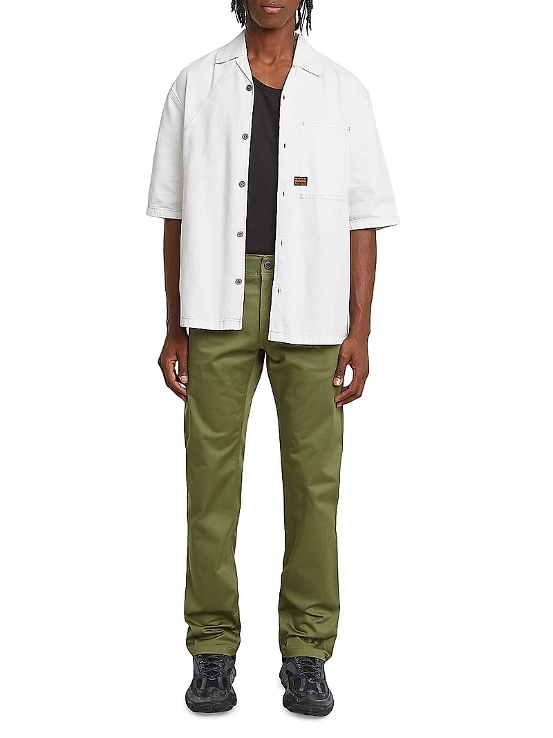 Track Relaxed Short-Sleeve Shirt