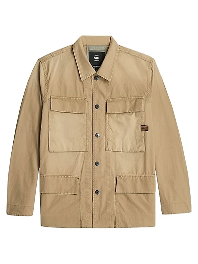 Utility Cotton Overshirt