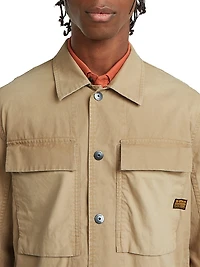 Utility Cotton Overshirt