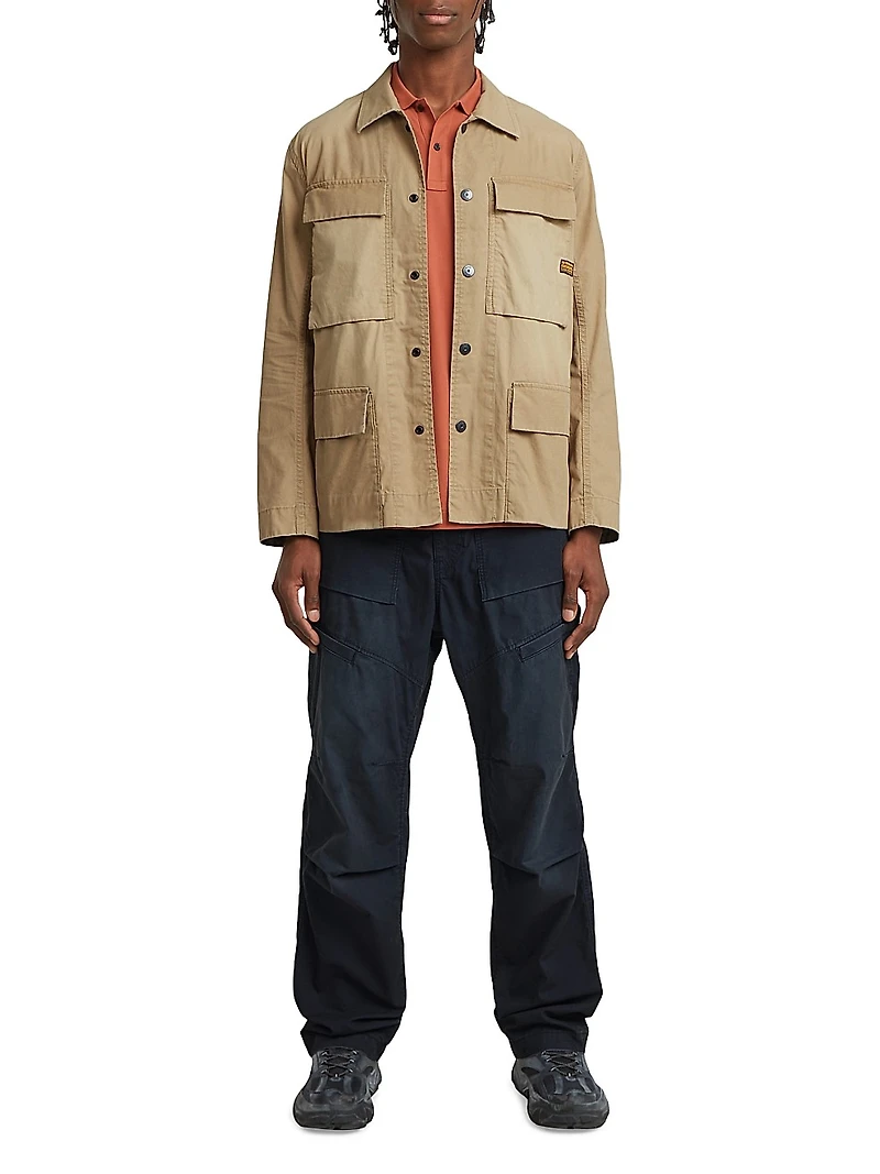 Utility Cotton Overshirt