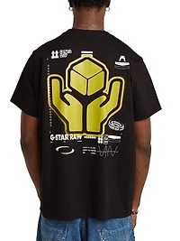 Logo Cotton Crewneck T-Shirt