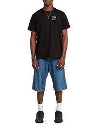 Logo Cotton Crewneck T-Shirt