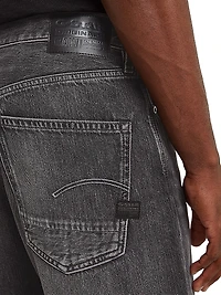 Dakota Washed Denim Mid-Rise Shorts