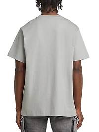 Logo Cotton Crewneck T-Shirt