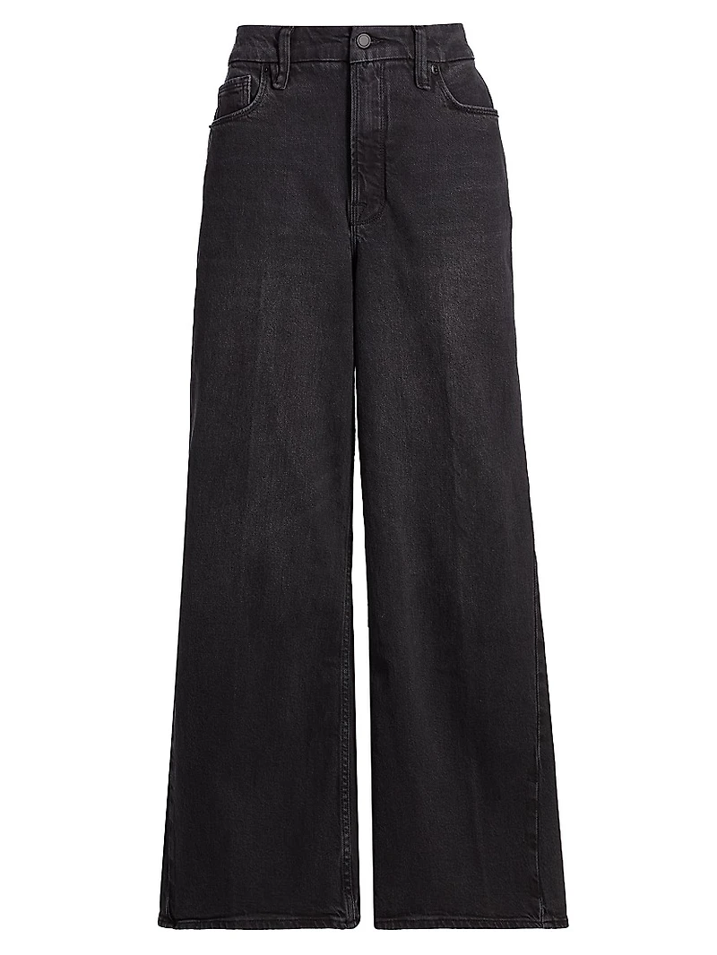 Good Skate Wide-Leg Crop Jeans