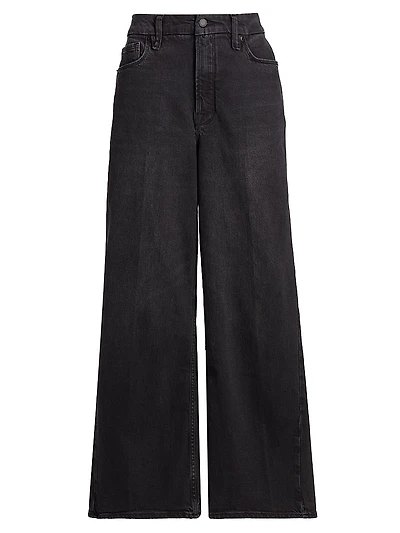 Good Skate Wide-Leg Crop Jeans
