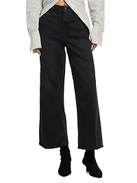 Good Skate Wide-Leg Crop Jeans