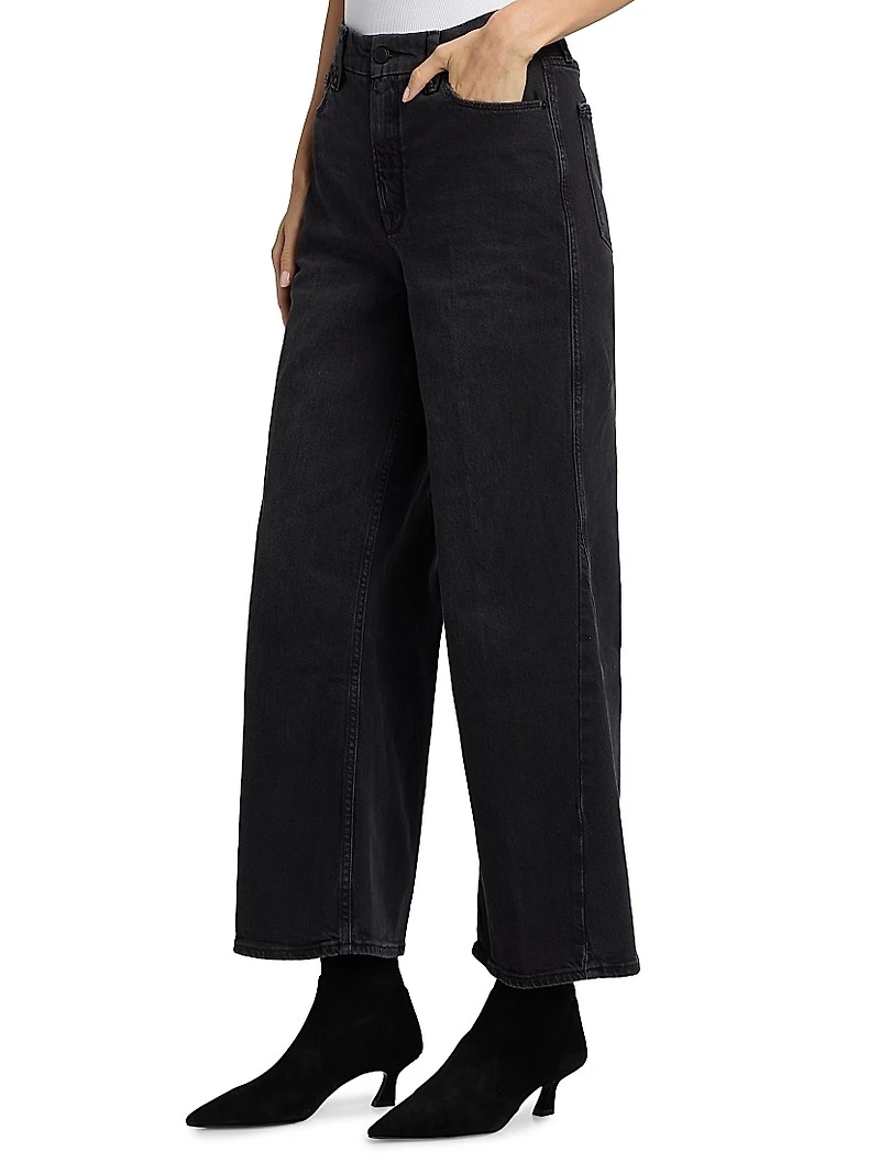 Good Skate Wide-Leg Crop Jeans
