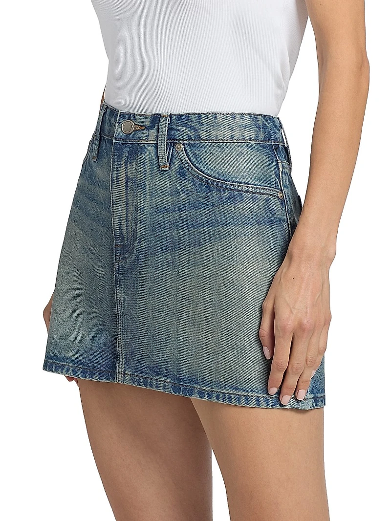 Coated Good 90's Miniskirt