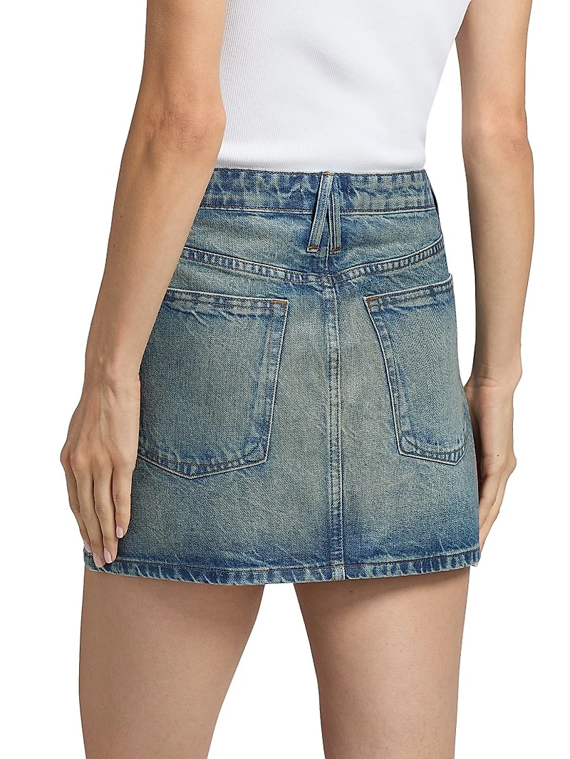 Coated Good 90's Miniskirt