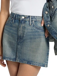 Coated Good 90's Miniskirt