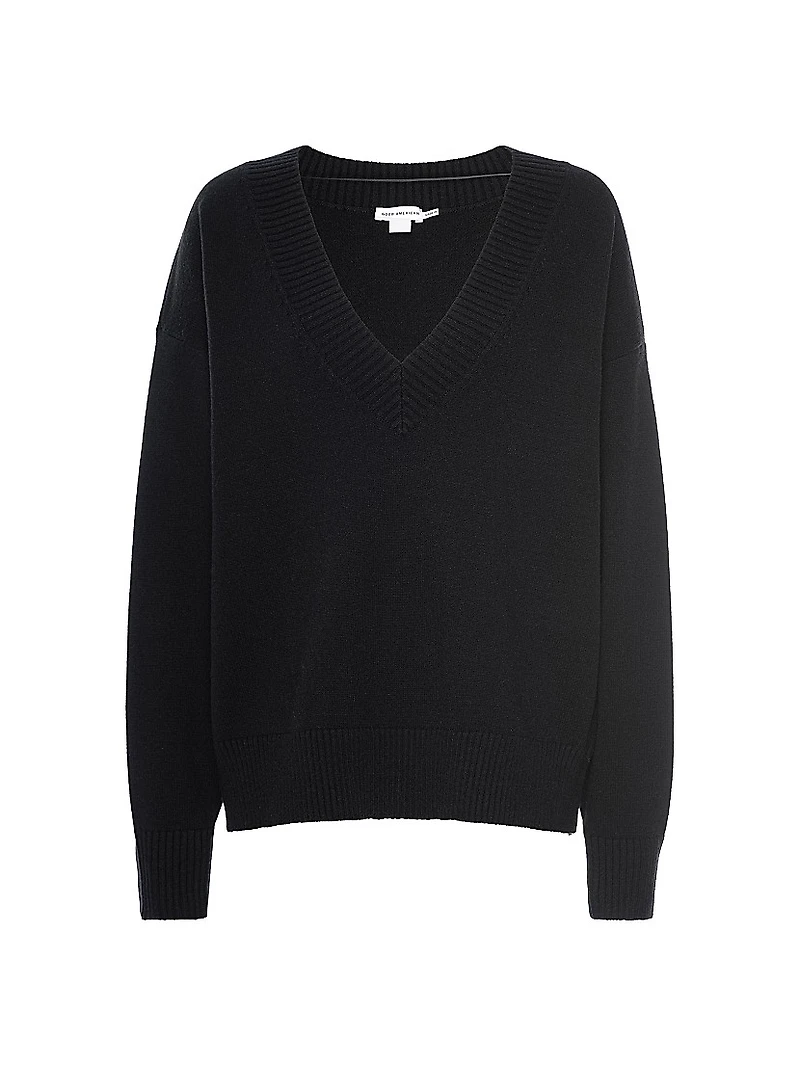 Cozy V-Neck Knit Sweater