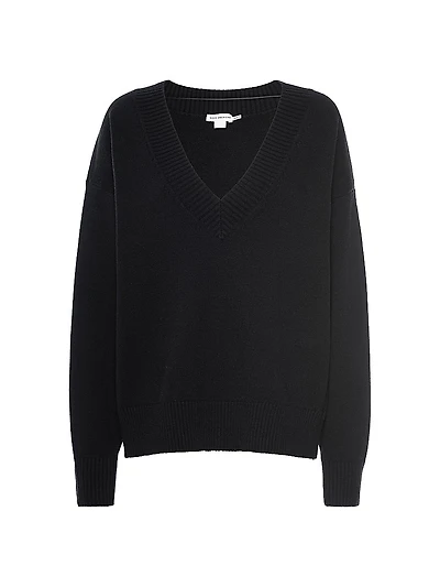 Cozy V-Neck Knit Sweater