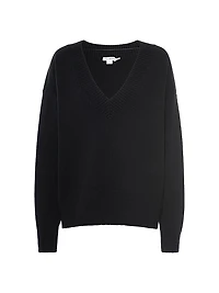 Cozy V-Neck Knit Sweater