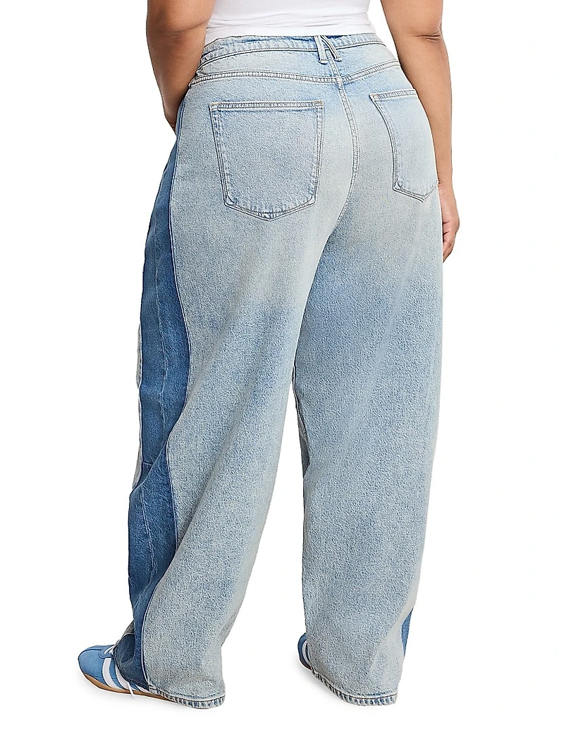 Good Standard Mid-Rise Barrel Jeans