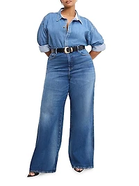 Good Skate Soft Tech Wide-Leg Jeans