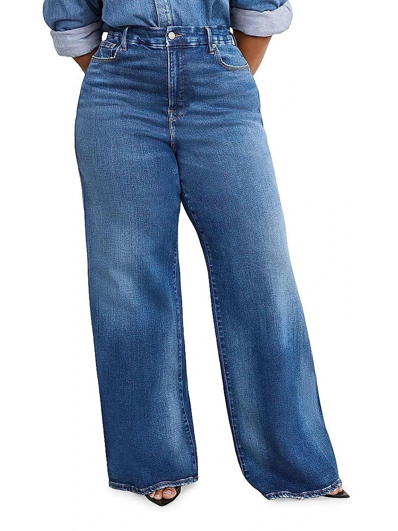 Good Skate Soft Tech Wide-Leg Jeans