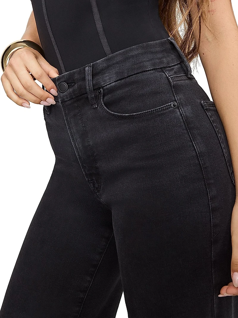 Soft Tech Good Waist Palazzo Jeans