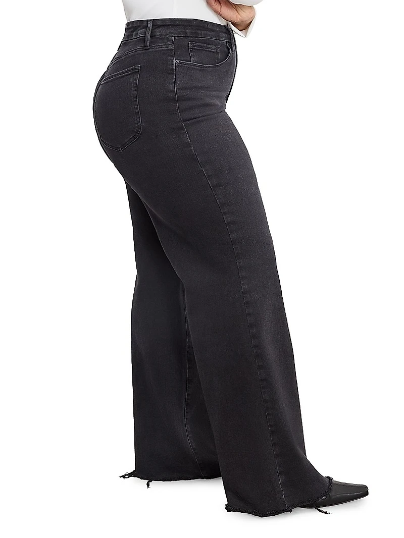 Soft Tech Good Waist Palazzo Jeans