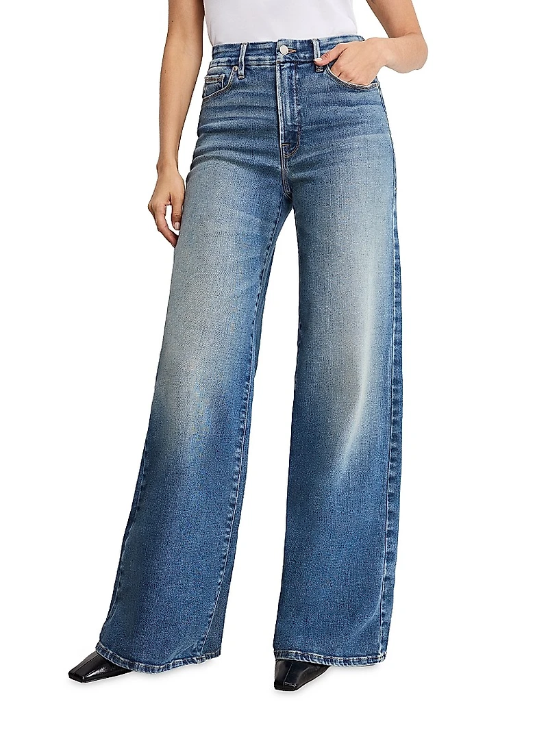 Soft Tech Good Palazzo Jeans