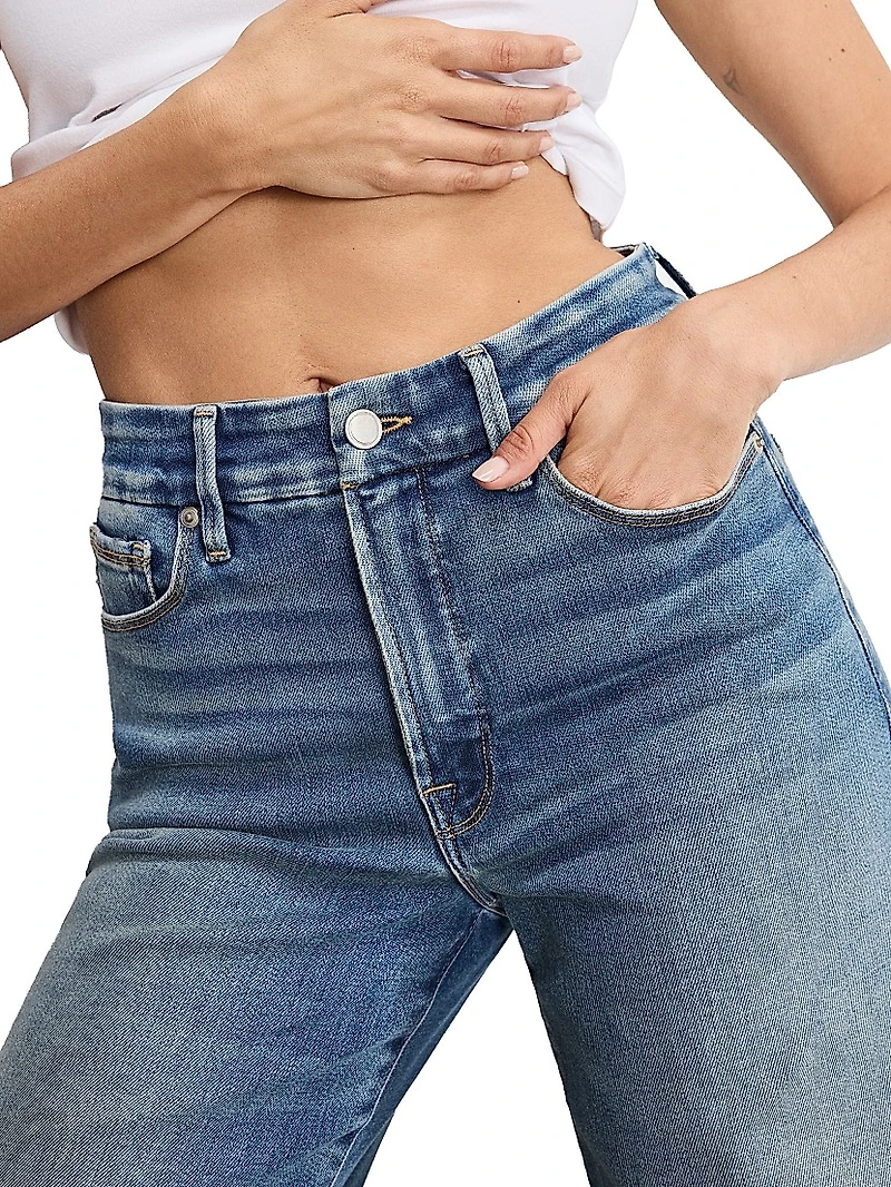 Soft Tech Good Palazzo Jeans