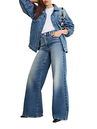 Soft Tech Good Palazzo Jeans