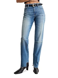 Good Icon High-Rise Straight Jeans