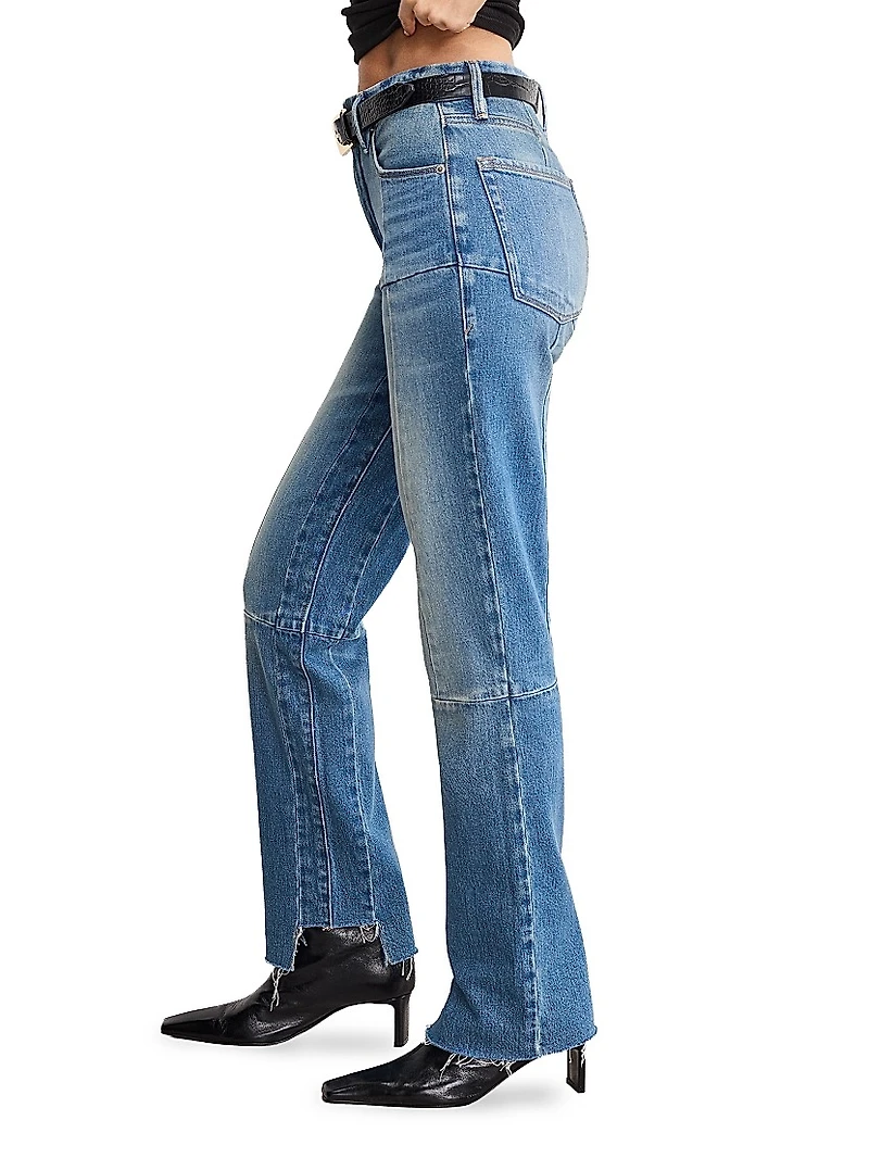 Good Icon High-Rise Straight Jeans