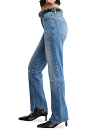 Good Icon High-Rise Straight Jeans