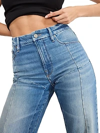 Good Icon High-Rise Straight Jeans