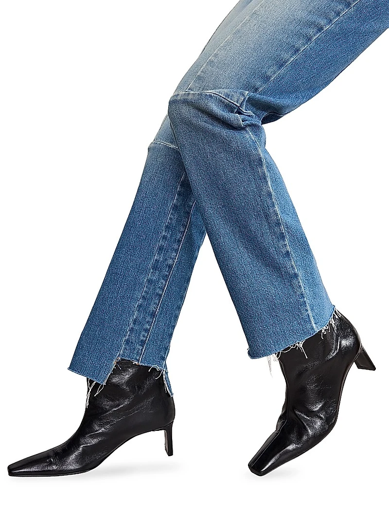 Good Icon High-Rise Straight Jeans