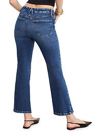 Soft Tech Good Legs Cropped Mini Boot Jeans