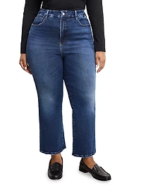 Soft Tech Good Legs Cropped Mini Boot Jeans