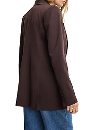 Oversized Double-Breasted Blazer