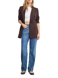 Oversized Double-Breasted Blazer