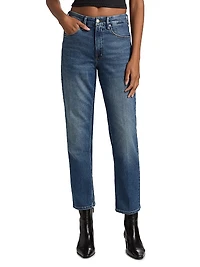 Good Icon Straight Ankle Jeans