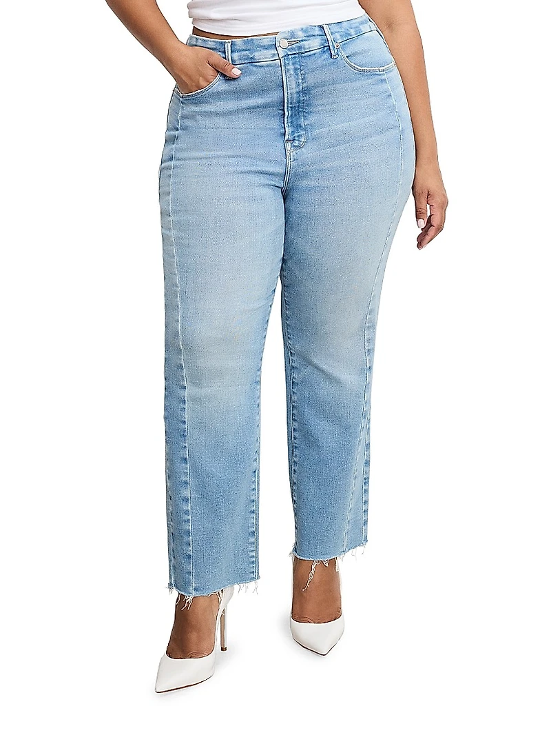 Soft Tech Good Legs Straight-Fit Jeans