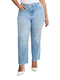 Soft Tech Good Legs Straight-Fit Jeans