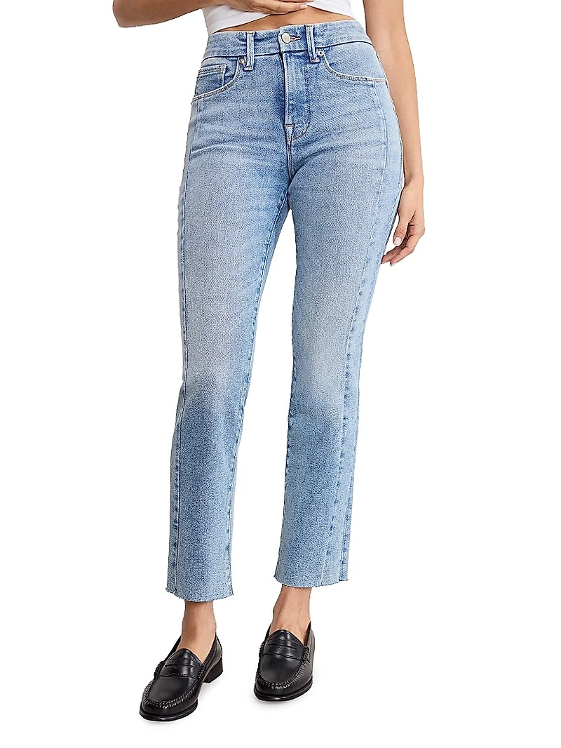 Soft Tech Good Legs Straight-Fit Jeans