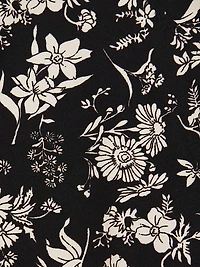 Zahara Floral High-Waist Bikini Bottom