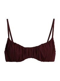 Naomi Ruched Bikini Top