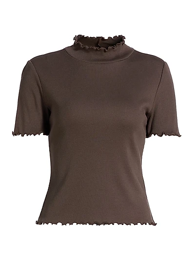 Harden Stretch-Cotton Purl Merrow T-Shirt