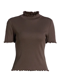 Harden Stretch-Cotton Purl Merrow T-Shirt