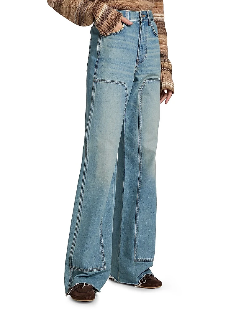 Taylor High-Rise Wide-Leg Jeans