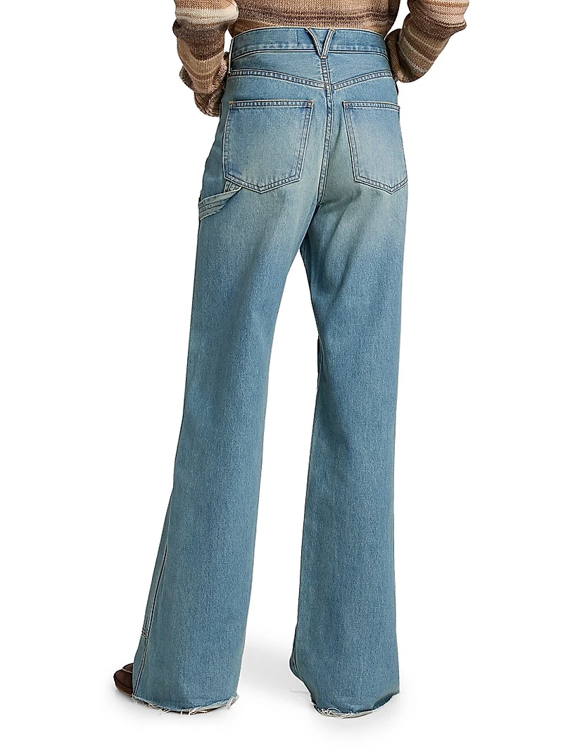 Taylor High-Rise Wide-Leg Jeans